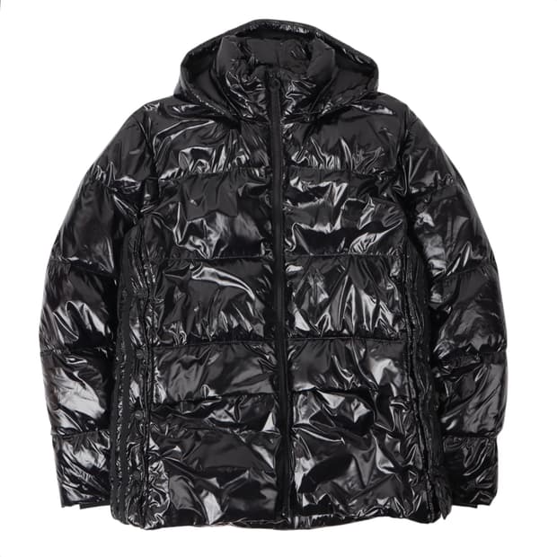 아디다스 파이어버드 유광 덕다운 패딩