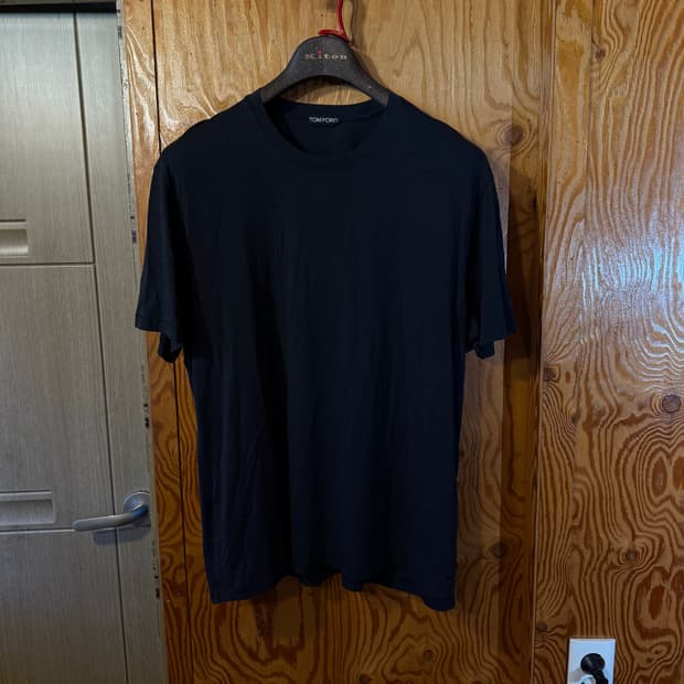 톰포드 TF 로고 라이오셀(리오셀) 반팔 티셔츠
