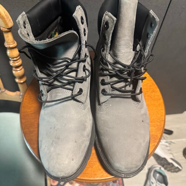 팀버랜드 6인치 부츠 그레이