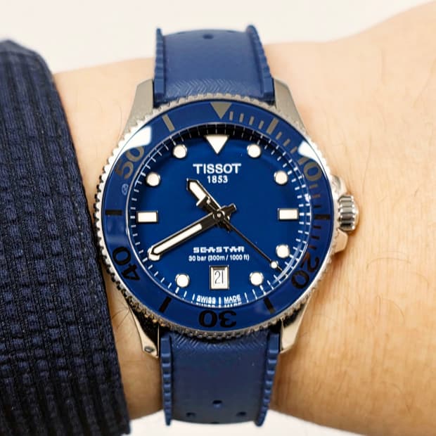 티쏘 씨스타 1000 36mm 청판