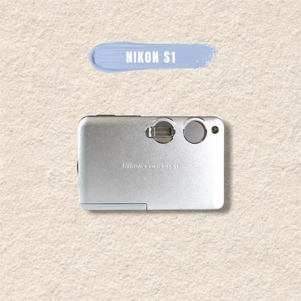 (노제/풀박스🫧)  니콘 쿨픽스 S1 디카/디지털카메라 