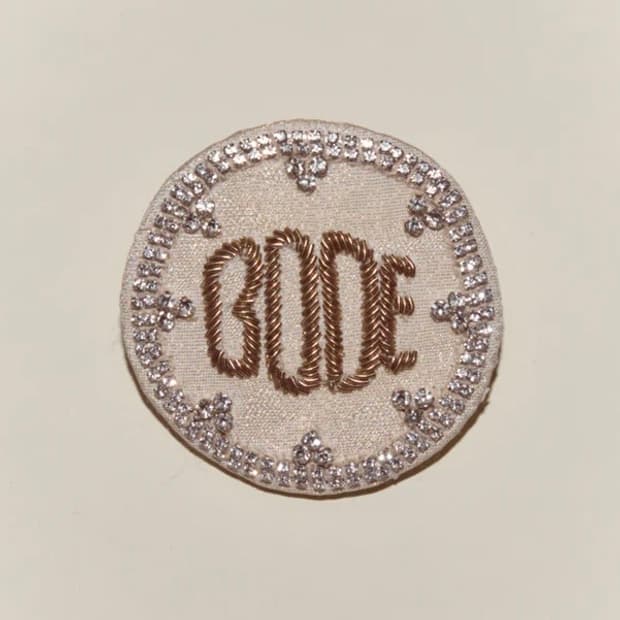 보디 BODE Willow 브로치/화이트