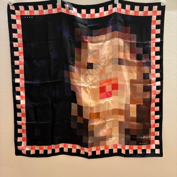 마르니 모자이크 스카프