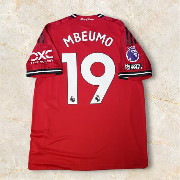 [국내 XL][어센틱] 25/26 맨유 음베모 홈 유니폼