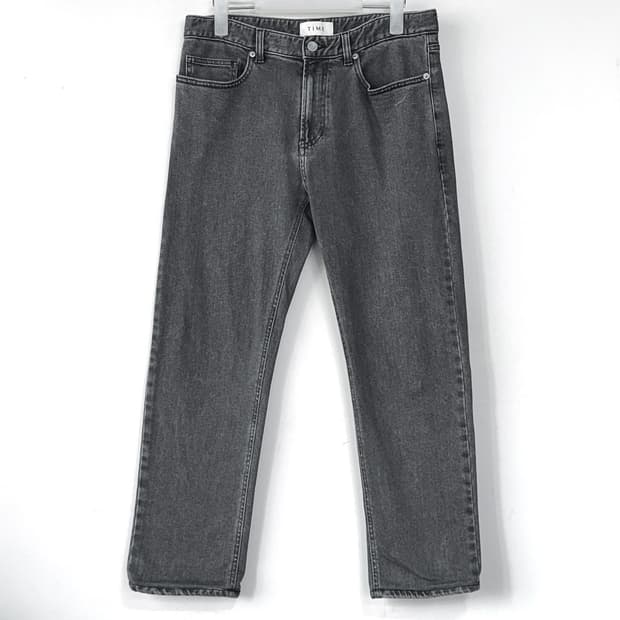 타임옴므 워싱 슬림핏 데님 팬츠 (32)