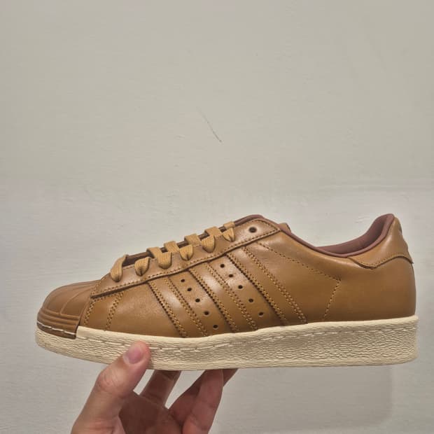 [새상품/260] 아디다스 슈퍼스타 82 서플라이어 컬러 크림 화이트