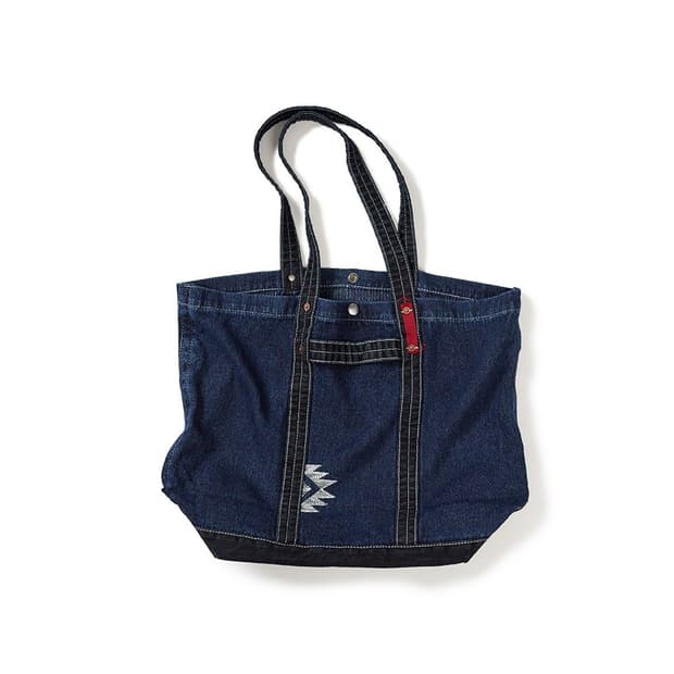 karactor Vintage denim tote bag / Canvas