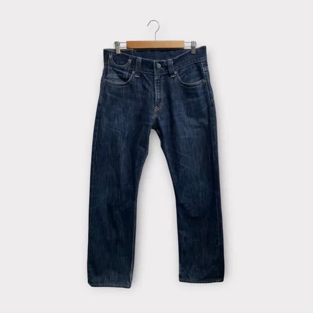 리바이스523 진청 데님 팬츠-32사이즈