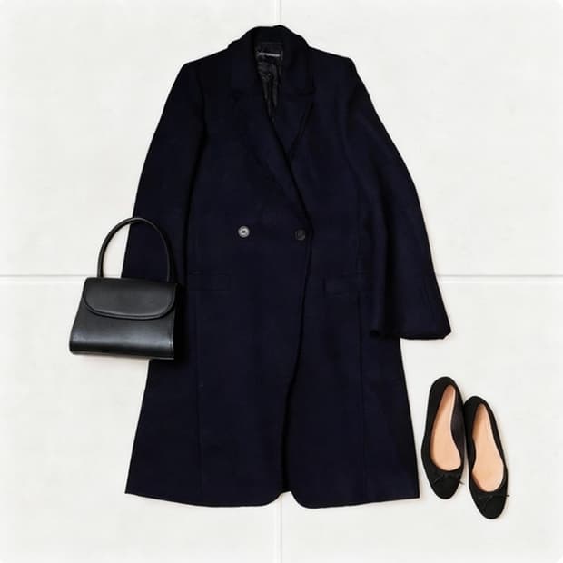 Zadig & Voltaire 더블 롱 코트