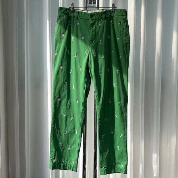 [33-34인치]폴로 랄프로렌 칵테일 자수 팬츠