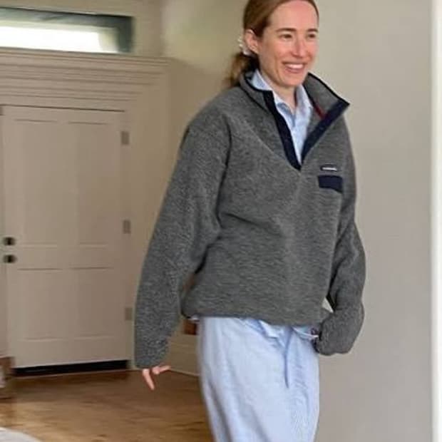 파타고니아 신칠라 스냅-T 플리스 풀오버 니켈 블루 S