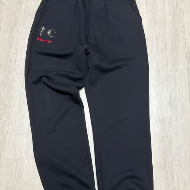 떠그클럽 조거팬츠 블랙 1 size
