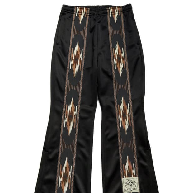 캐피탈 KAPITAL 스무스 저지 KOCHI & ZEPHYR 트랙 팬츠 