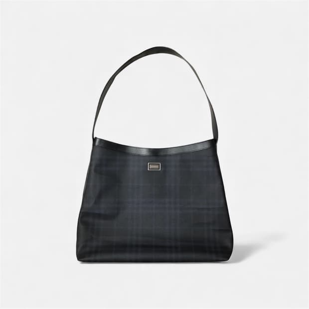 [Burberry] 버버리 블랙 노바 체크 숄더백
