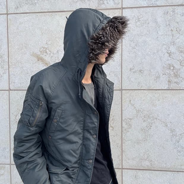 “Authentic” Y2K Moor Fur Padded Parka