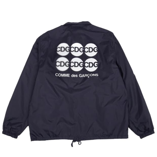 [새상품/L] 꼼데가르송 CDG 코치자켓 3 네이비