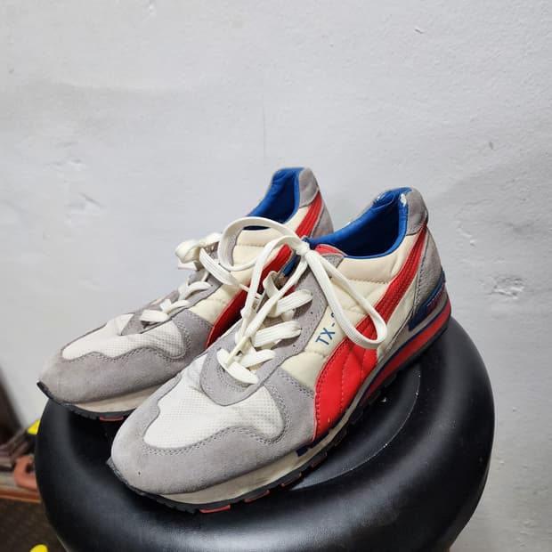 퓨마 TX-3 건담배색 스웨이드 운동화