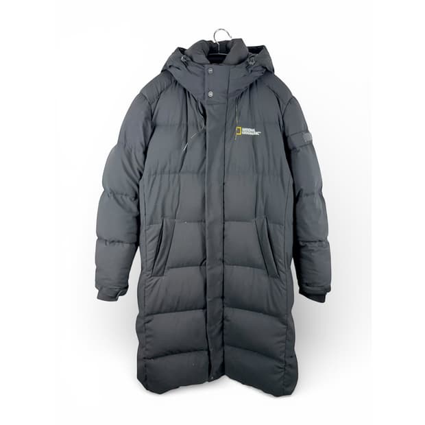 (L) 내셔널지오그래픽 카이만 RDS 구스 다운 롱패딩