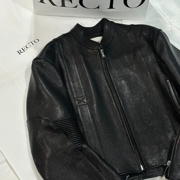 렉토 모터사이클 자켓 M