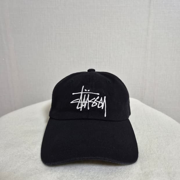 스투시 빈티지 블랙 볼캡 (정품)