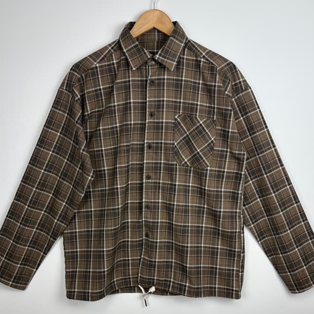 다이아몬드 레이라 체크 셔츠