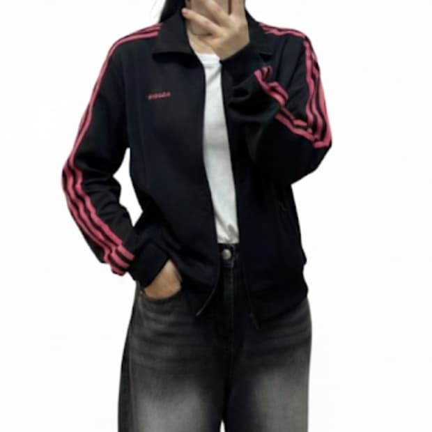 아디다스 베켄바우어 져지/블랙핑크