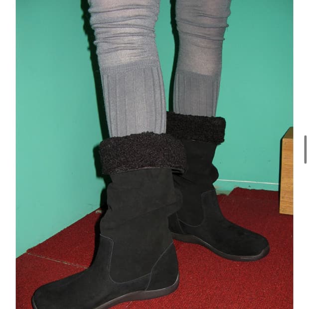 포기무디 스웨이드 부츠 230