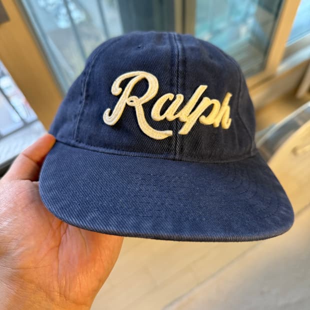 폴로 아플리케 트윌 볼캡