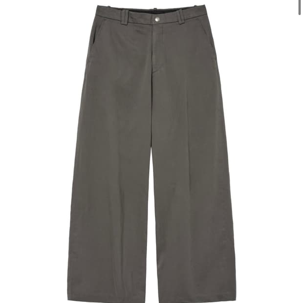 해칭룸 regular trousers 머드 브라운 2사이즈