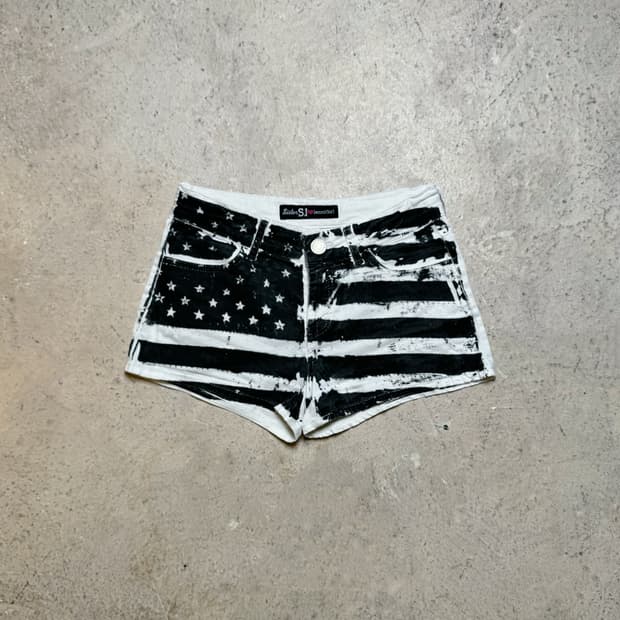 SISTER JENNI 성조기프린팅 숏츠