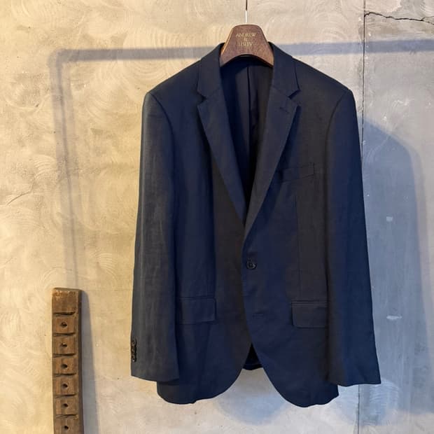 클럽모나코 아이리쉬 리넨 테일러드 자켓 100