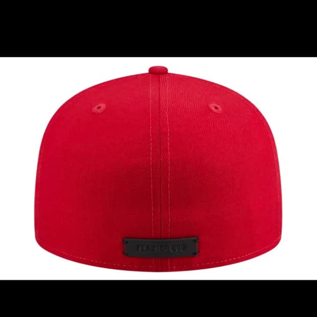 뉴에라 x 피어 오브 갓 신시내티 레즈 피티드 캡 레드 팝니다