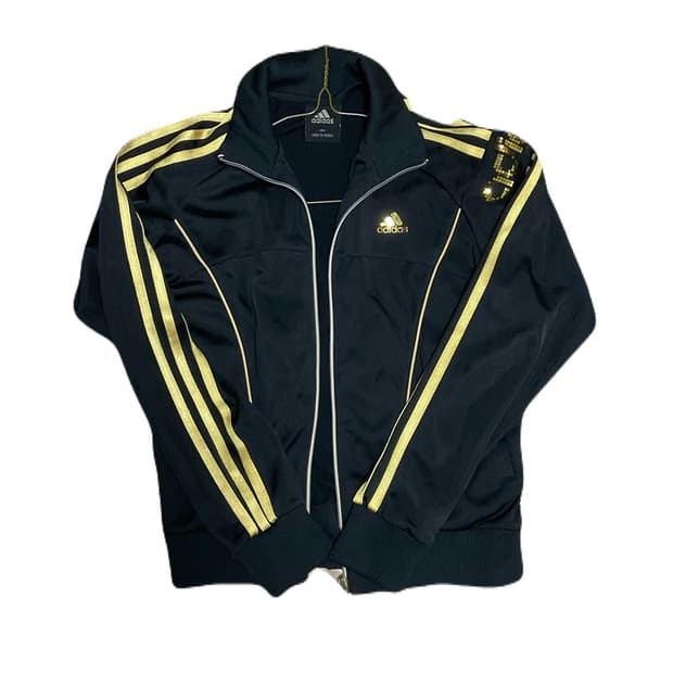 아디다스 여성 골드 트랙탑 져지