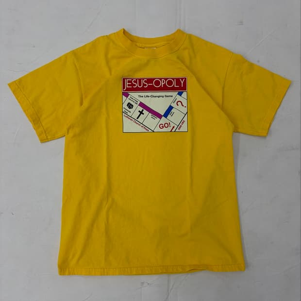 00s Jesus Parody Tee (yellow)