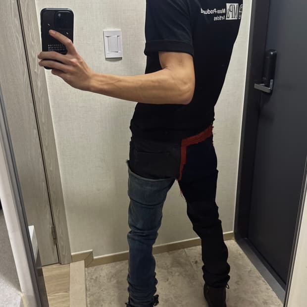 릭오웬스 바벨 타이론 진 33