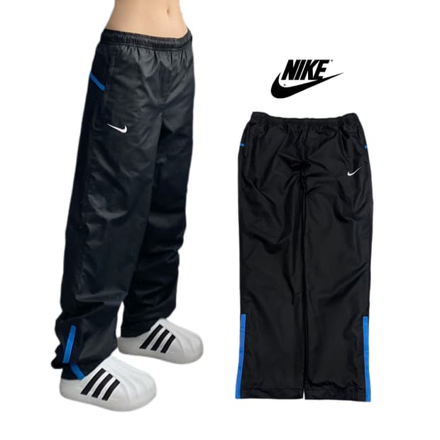 나이키 스우시 올드스쿨 바람막이 트랙팬츠