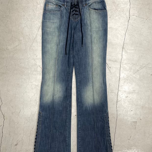 Alexander Mcqueen SS05 laced up flare