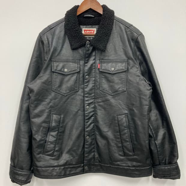 리바이스 레더 자켓