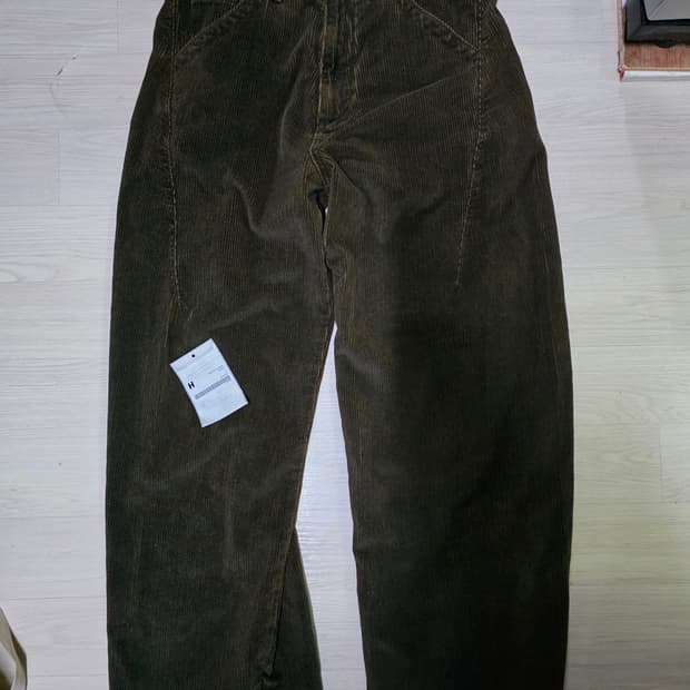 해칭룸 블랭크 팬츠 코듀로이 토바코 3(M)