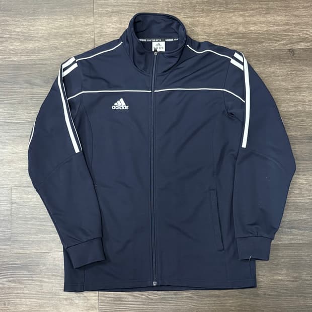 아디다스 네이비 마샬아츠 트랙탑