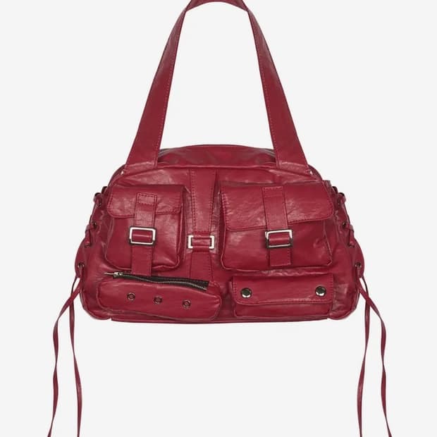 러브이즈트루 AM POCKET BAG(RED) 에이엠 포켓백 