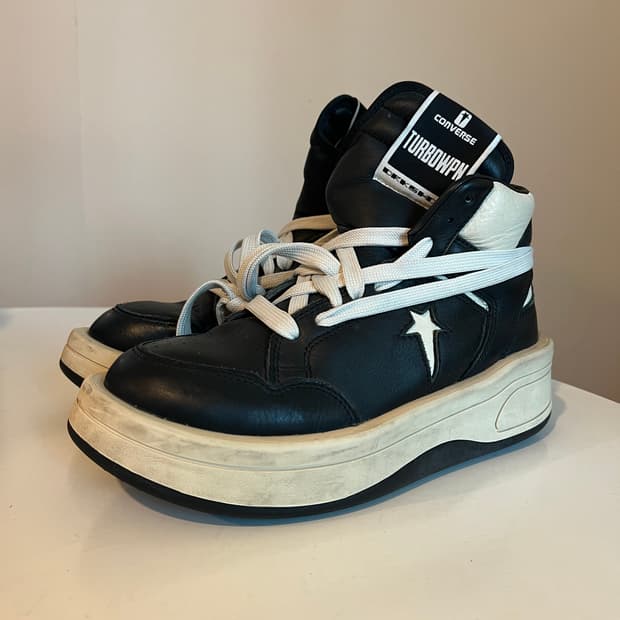 컨버스 x 릭 오웬스 다크쉐도우 터보웨폰 