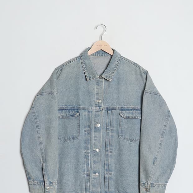 RETRO GIRL Big Denim Jacket