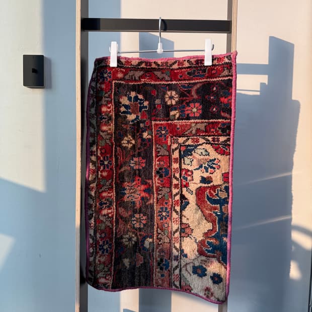 페르시안 플로럴 빈티지 핸드 메이드 러그