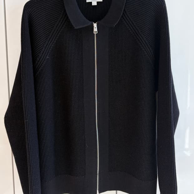 Cos 와플 메리노 보머 자켓 XL