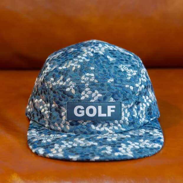 골프왕 플로랄 엠브로이디드 캡