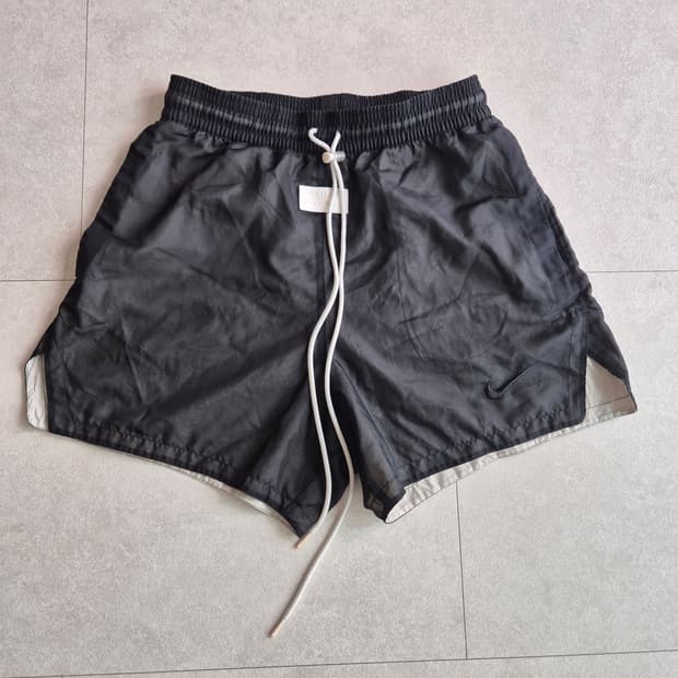 피어오브갓 x 나이키 나일론 레이어드 숏팬츠 S