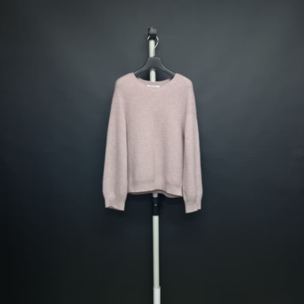 나이스클랍 춘추동 캐시미어블랜 니트블라우스 F 33-55