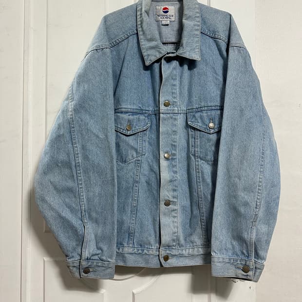 펩시 데님 트러커자켓