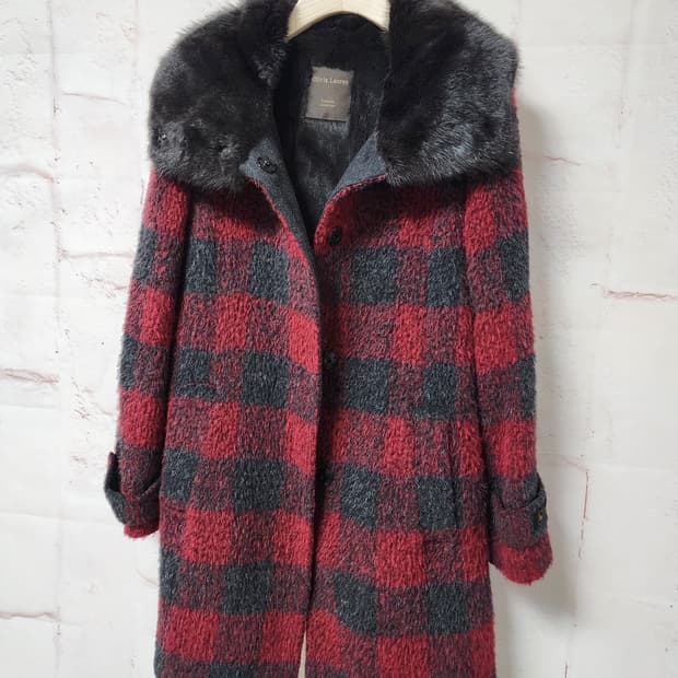 올리비아로렌 알파카 코트